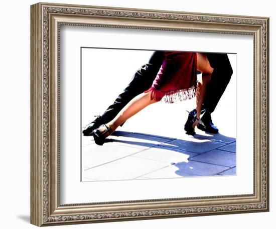 Blue Tango-Michele Roohani-Framed Giclee Print