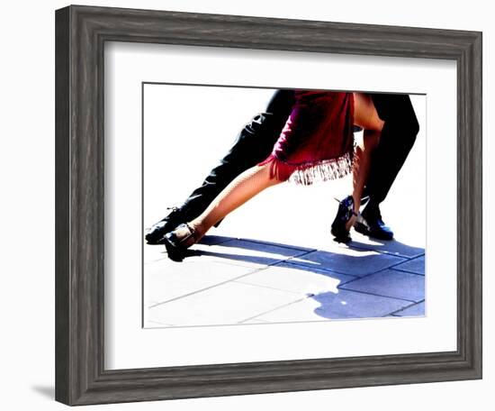 Blue Tango-Michele Roohani-Framed Giclee Print