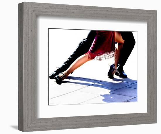 Blue Tango-Michele Roohani-Framed Giclee Print