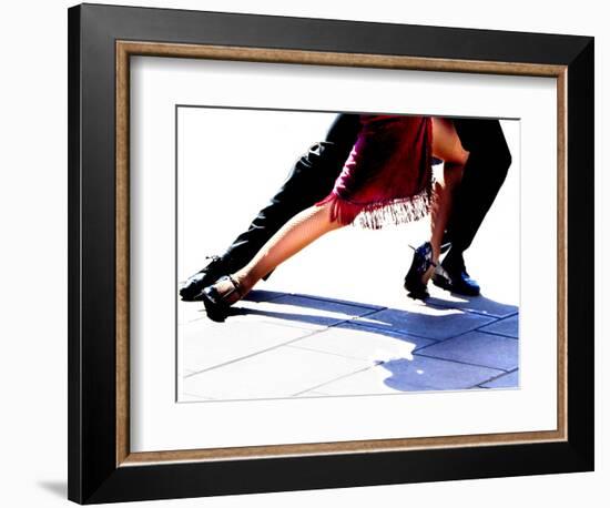 Blue Tango-Michele Roohani-Framed Giclee Print