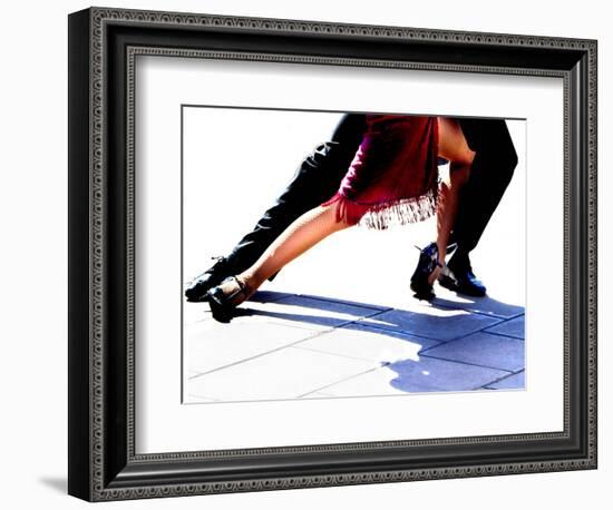 Blue Tango-Michele Roohani-Framed Giclee Print