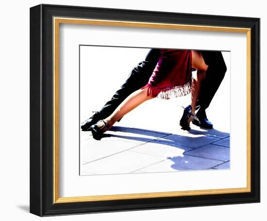 Blue Tango-Michele Roohani-Framed Giclee Print