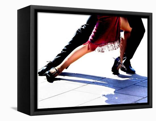 Blue Tango-Michele Roohani-Framed Premier Image Canvas