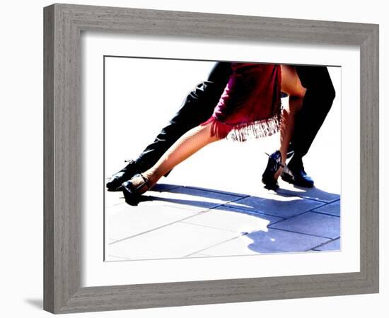 Blue Tango-Michele Roohani-Framed Giclee Print