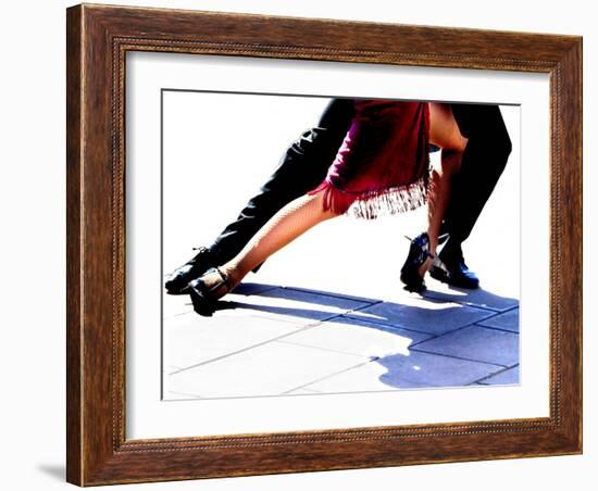 Blue Tango-Michele Roohani-Framed Giclee Print