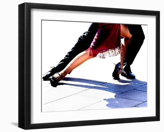 Blue Tango-Michele Roohani-Framed Giclee Print