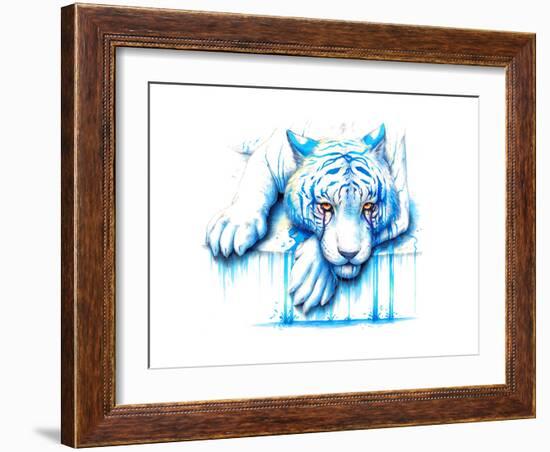 Blue Tears-JoJoesArt-Framed Giclee Print