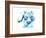 Blue Tears-JoJoesArt-Framed Giclee Print