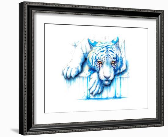 Blue Tears-JoJoesArt-Framed Giclee Print