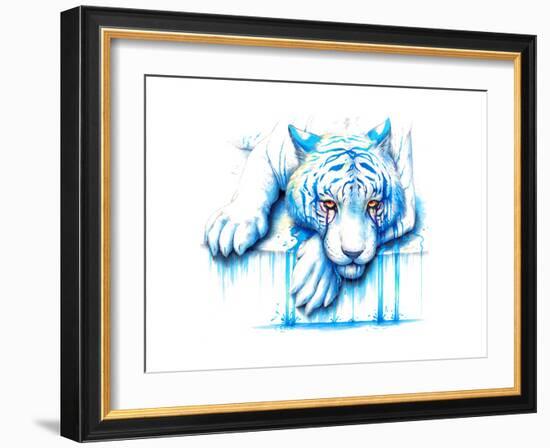 Blue Tears-JoJoesArt-Framed Giclee Print