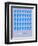 Blue Tequila Shots-NaxArt-Framed Art Print