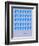 Blue Tequila Shots-NaxArt-Framed Art Print