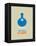 Blue Tequila-NaxArt-Framed Stretched Canvas