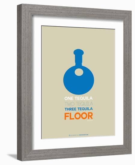 Blue Tequila-NaxArt-Framed Art Print