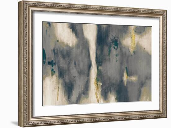 Blue Texture I Crop-Danhui Nai-Framed Art Print