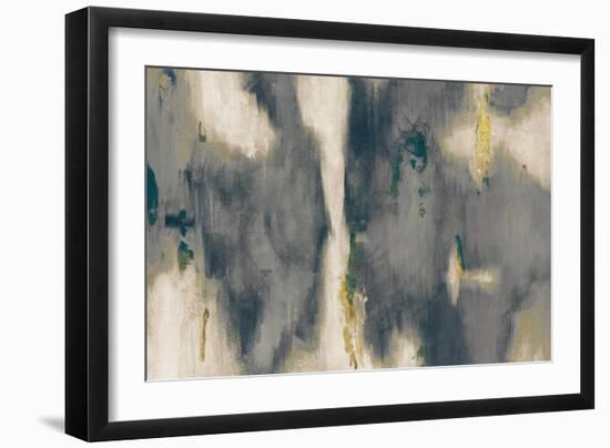 Blue Texture I Crop-Danhui Nai-Framed Art Print