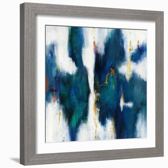 Blue Texture I-Danhui Nai-Framed Art Print