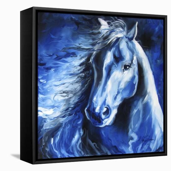 Blue Thunder-Marcia Baldwin-Framed Premier Image Canvas