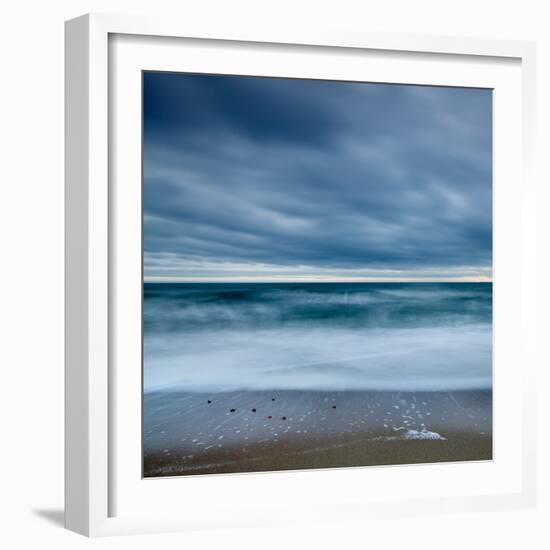 Blue Tide-David Baker-Framed Photographic Print