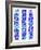 Blue Tiki Totems-Cat Coquillette-Framed Giclee Print