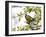 Blue Tit, (Parus Caeruleus), Bielefeld, Nordrhein Westfalen, Germany-Thorsten Milse-Framed Photographic Print