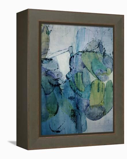 Blue Tones-Kari Taylor-Framed Premier Image Canvas