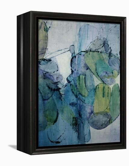 Blue Tones-Kari Taylor-Framed Premier Image Canvas