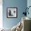 Blue Trajectory-Jodi Maas-Framed Giclee Print displayed on a wall