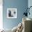 Blue Trajectory-Jodi Maas-Framed Giclee Print displayed on a wall