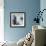 Blue Trajectory-Jodi Maas-Framed Giclee Print displayed on a wall