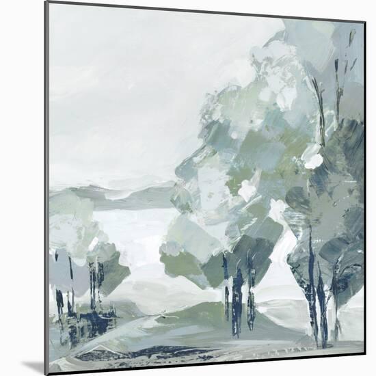 Blue Tree Forest II-null-Mounted Art Print