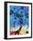 Blue Tree I-Natasha Wescoat-Framed Giclee Print