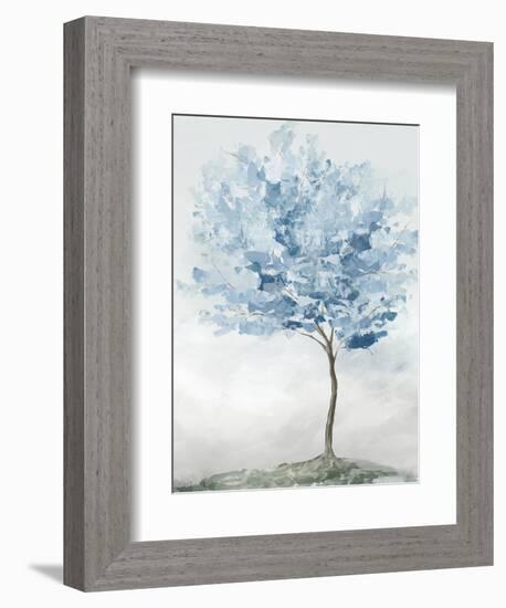 Blue Tree I-Ian C-Framed Premium Giclee Print