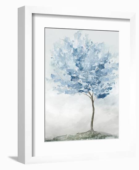 Blue Tree I-Ian C-Framed Premium Giclee Print