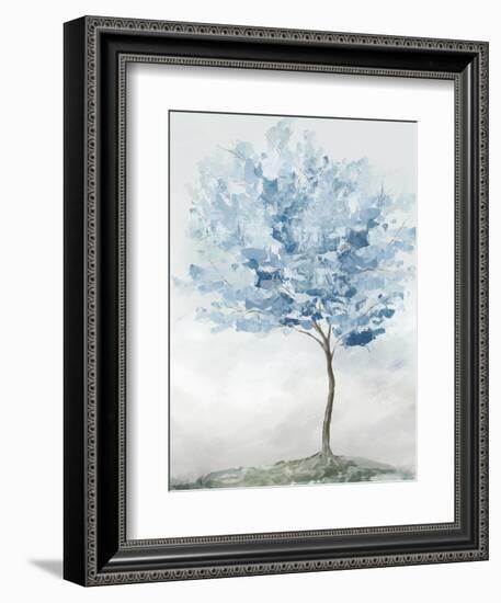 Blue Tree I-Ian C-Framed Premium Giclee Print