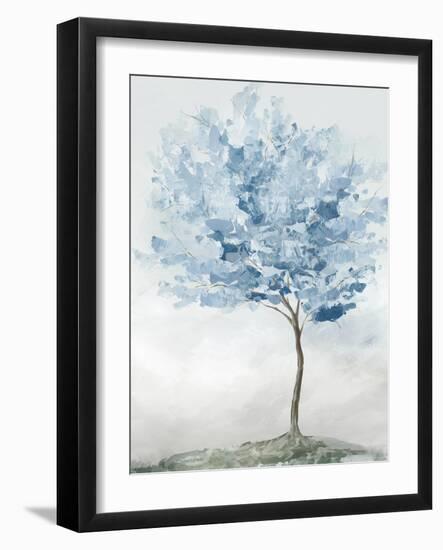 Blue Tree I-Ian C-Framed Art Print