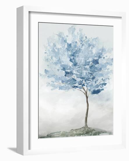 Blue Tree I-Ian C-Framed Art Print