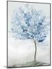 Blue Tree I-Ian C-Mounted Art Print