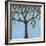 Blue Tree of Life-Blenda Tyvoll-Framed Art Print