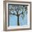 Blue Tree of Life-Blenda Tyvoll-Framed Art Print