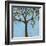 Blue Tree of Life-Blenda Tyvoll-Framed Art Print