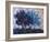 Blue Trees-Joseph Marshal Foster-Framed Art Print