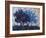 Blue Trees-Joseph Marshal Foster-Framed Art Print