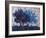 Blue Trees-Joseph Marshal Foster-Framed Art Print