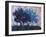 Blue Trees-Joseph Marshal Foster-Framed Art Print