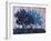 Blue Trees-Joseph Marshal Foster-Framed Art Print