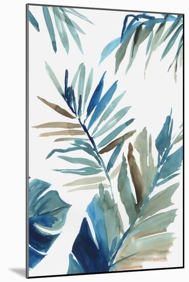 Blue Tropical Heat I-Asia Jensen-Mounted Art Print