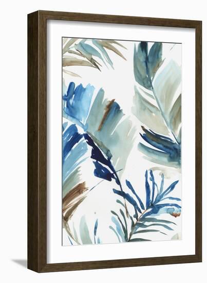 Blue Tropical Heat II-Asia Jensen-Framed Art Print