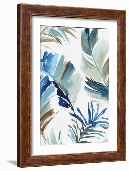 Blue Tropical Heat II-Asia Jensen-Framed Art Print