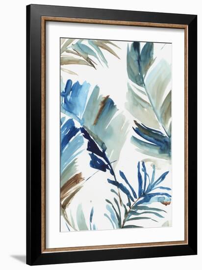 Blue Tropical Heat II-Asia Jensen-Framed Art Print